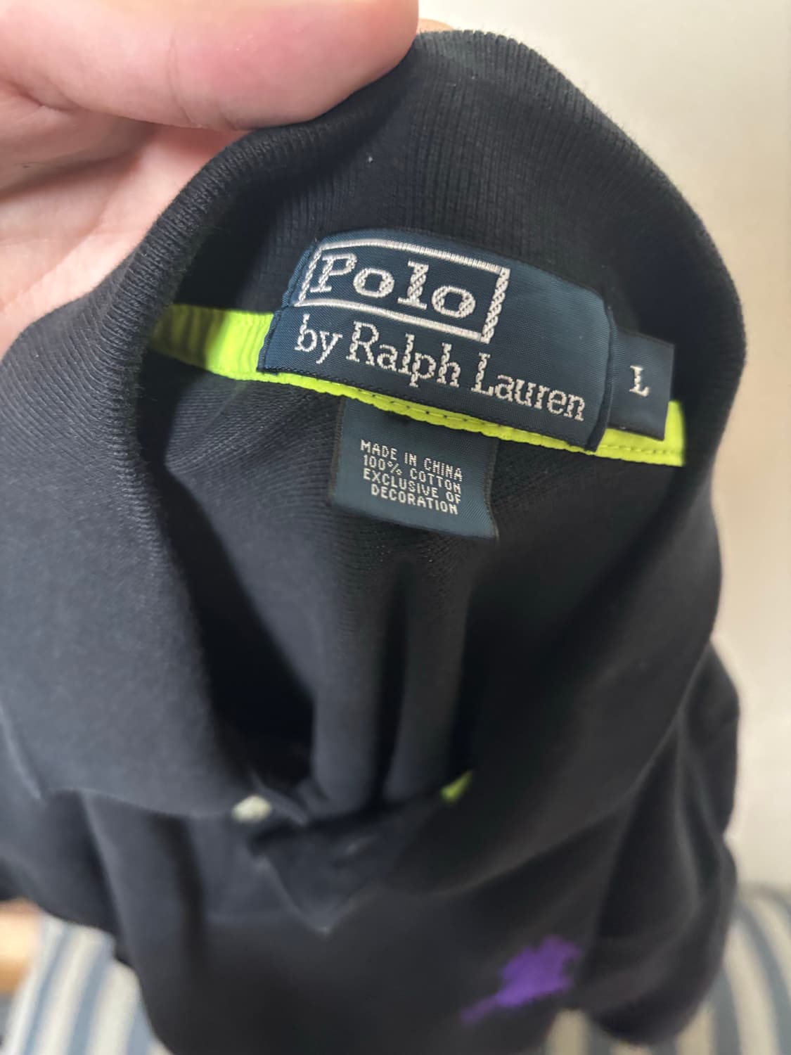 폴로 빅포니 카라 반팔티 L 새상품 상품이미지3