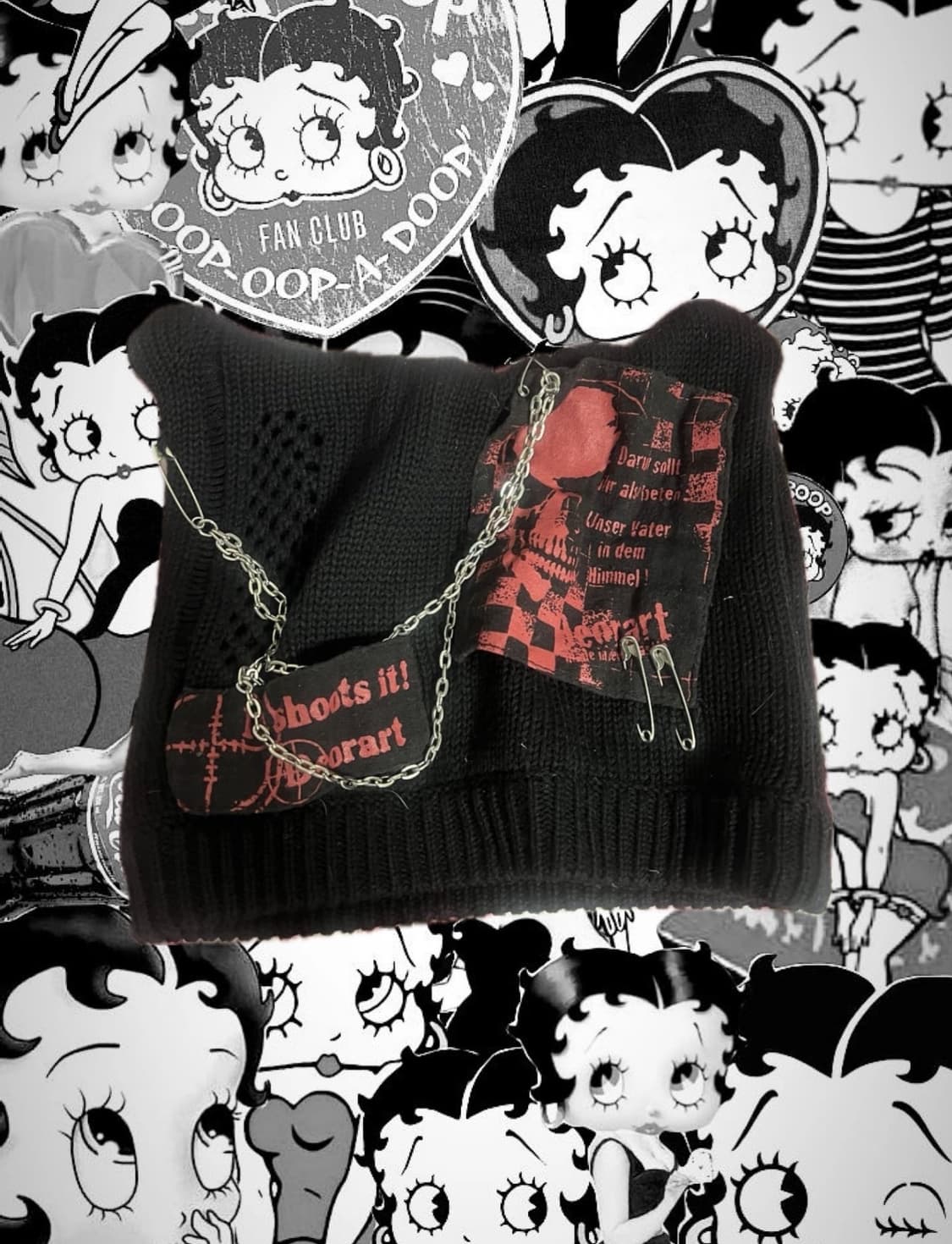 Deorat 펑크 고양이 비니 상품이미지1