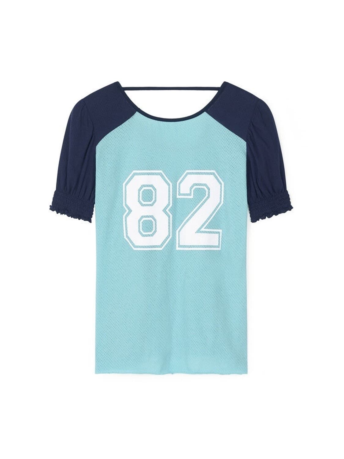 샵페어리 pad shoulder raglan half top 상품이미지1