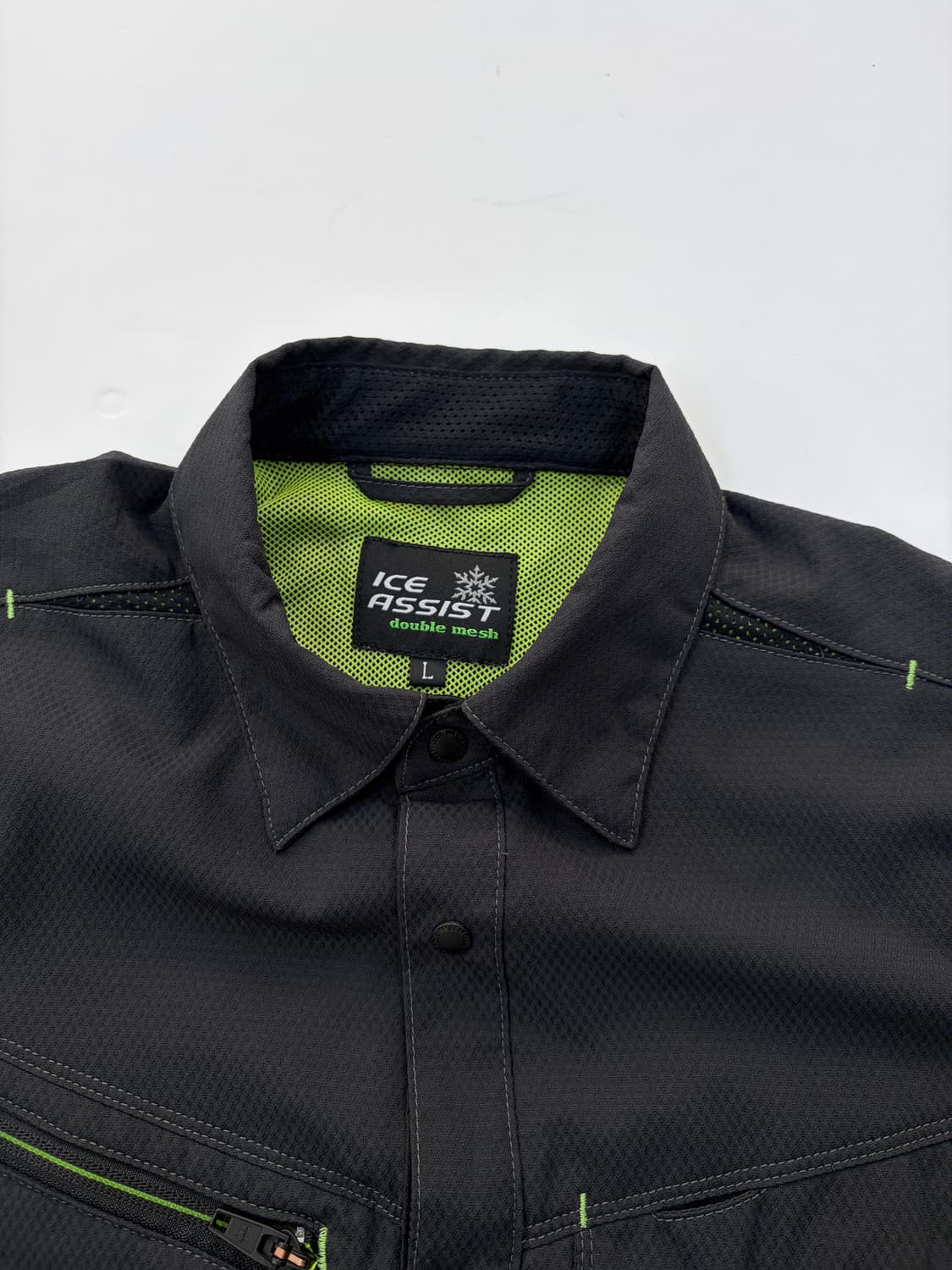 ICE ASSIST 더블 메쉬 유틸리티 셔츠 자켓 상품이미지4