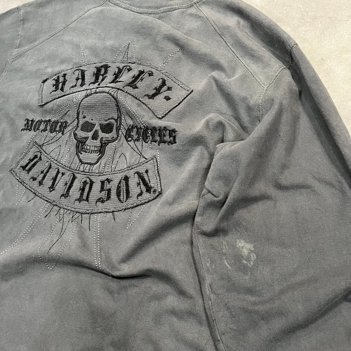 할리데이비슨 스컬 롱슬리브 (105) 상품이미지3