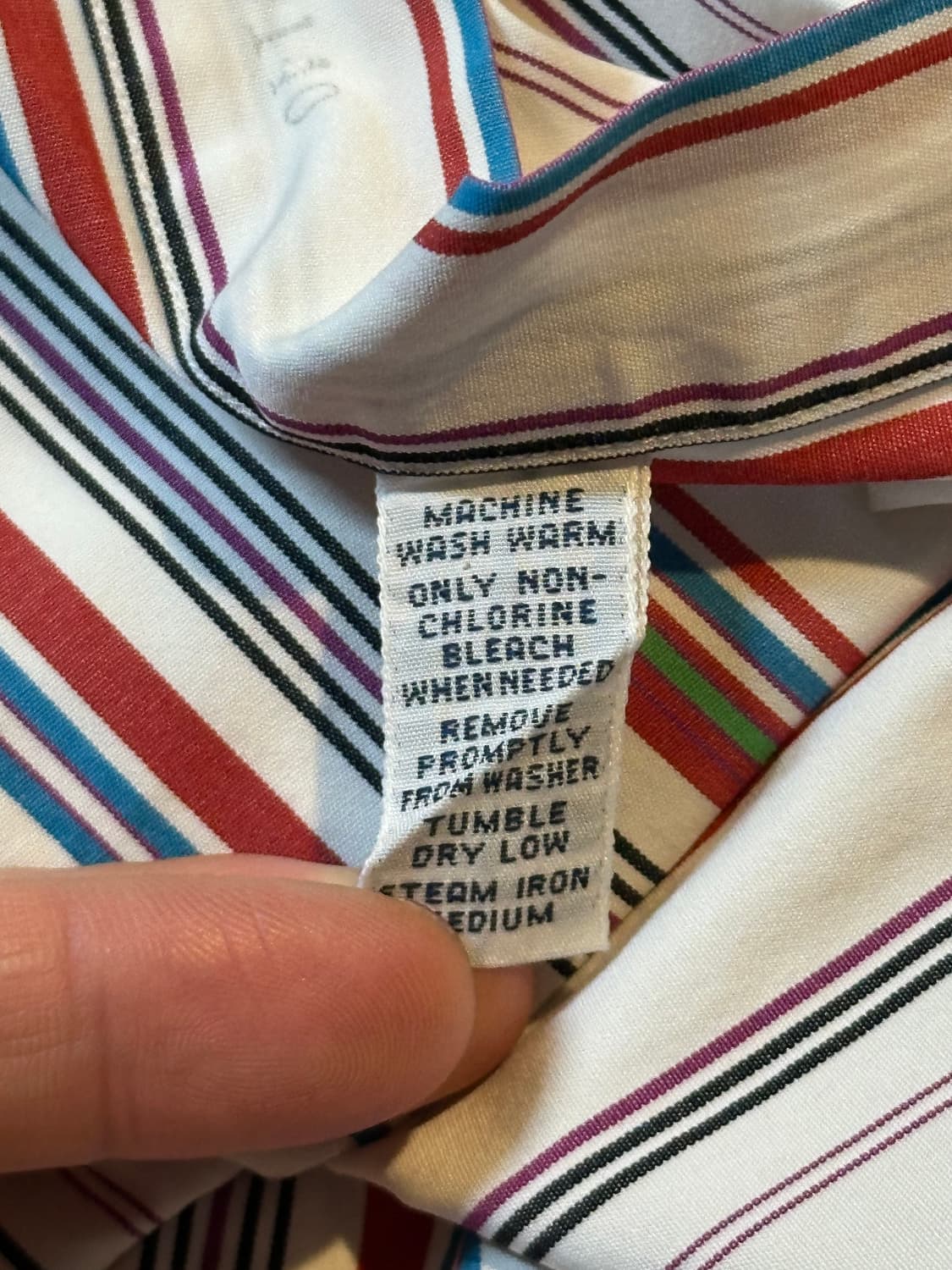 폴로 랄프로렌 커스텀핏 레드포니 스트라이프 셔츠 상품이미지5