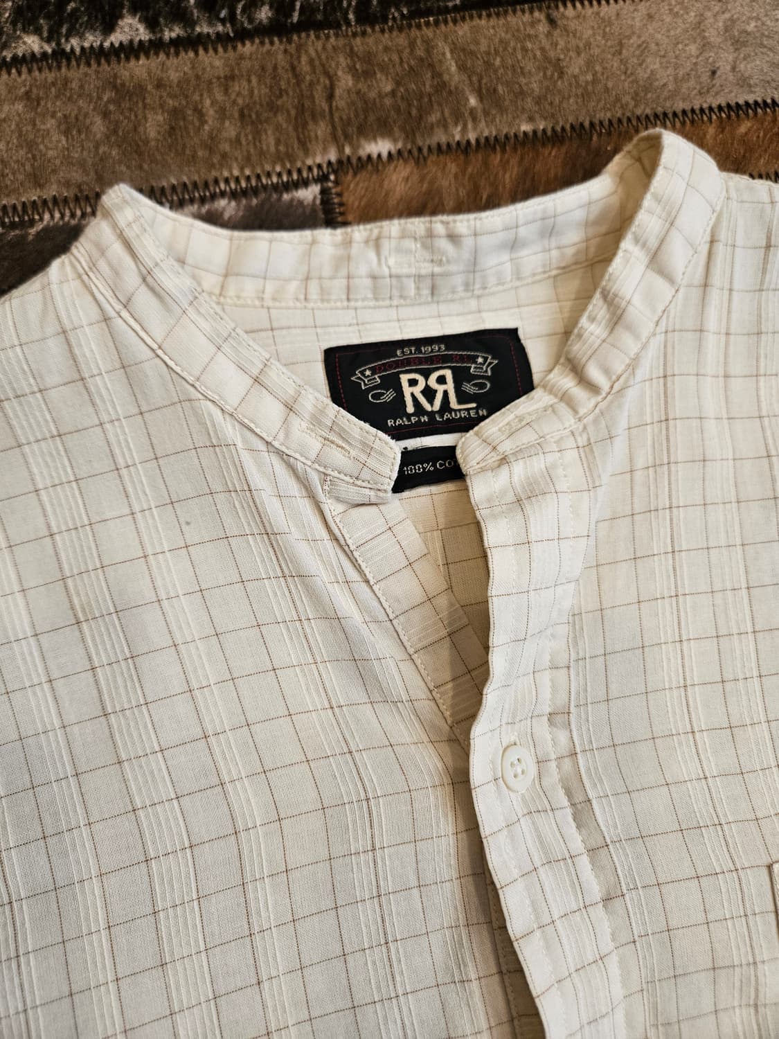 더블알엘 풀오버 셔츠 상품이미지3