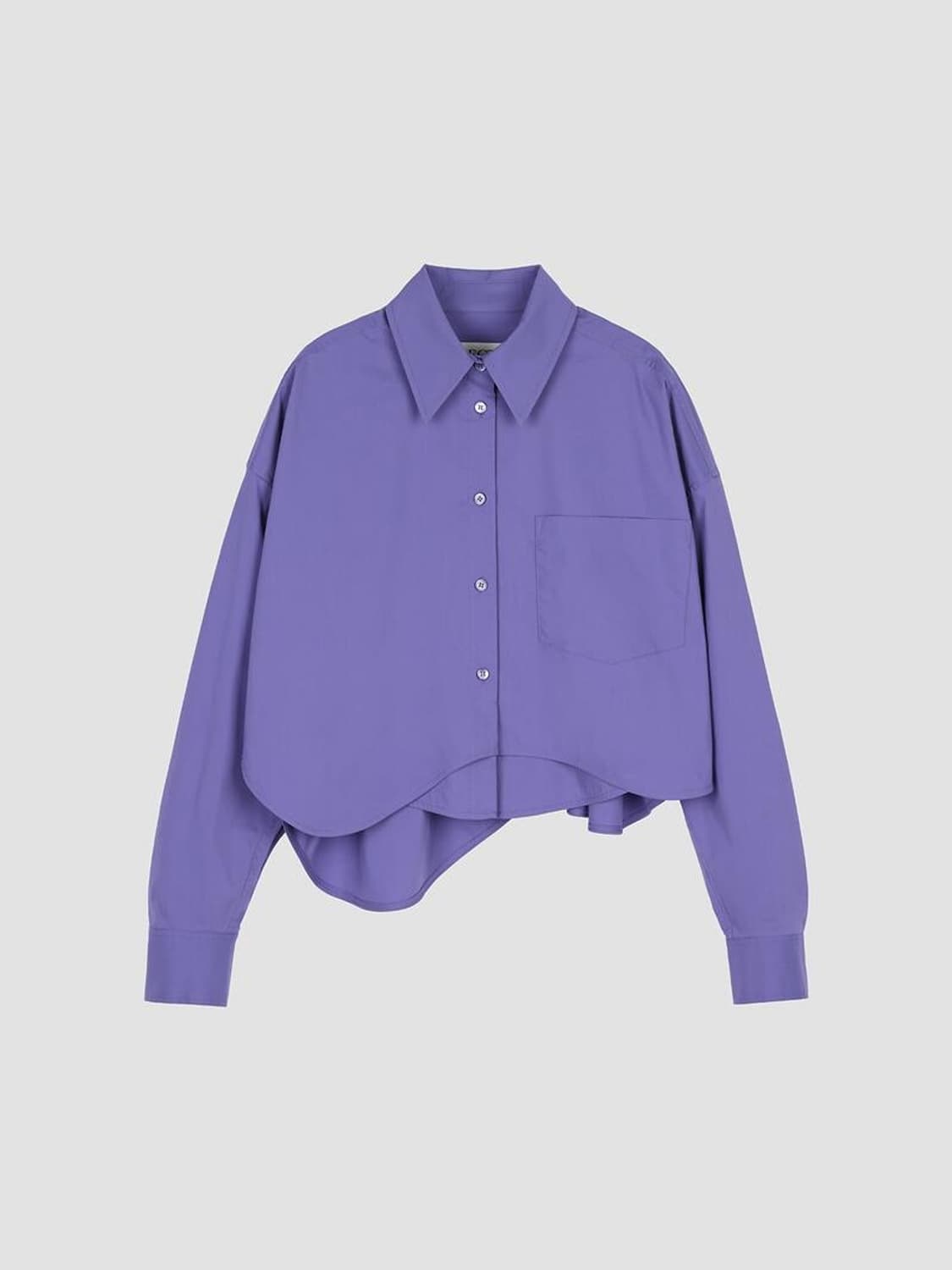 렉토 웨이브 디테일 셔츠(S사이즈) 상품이미지2