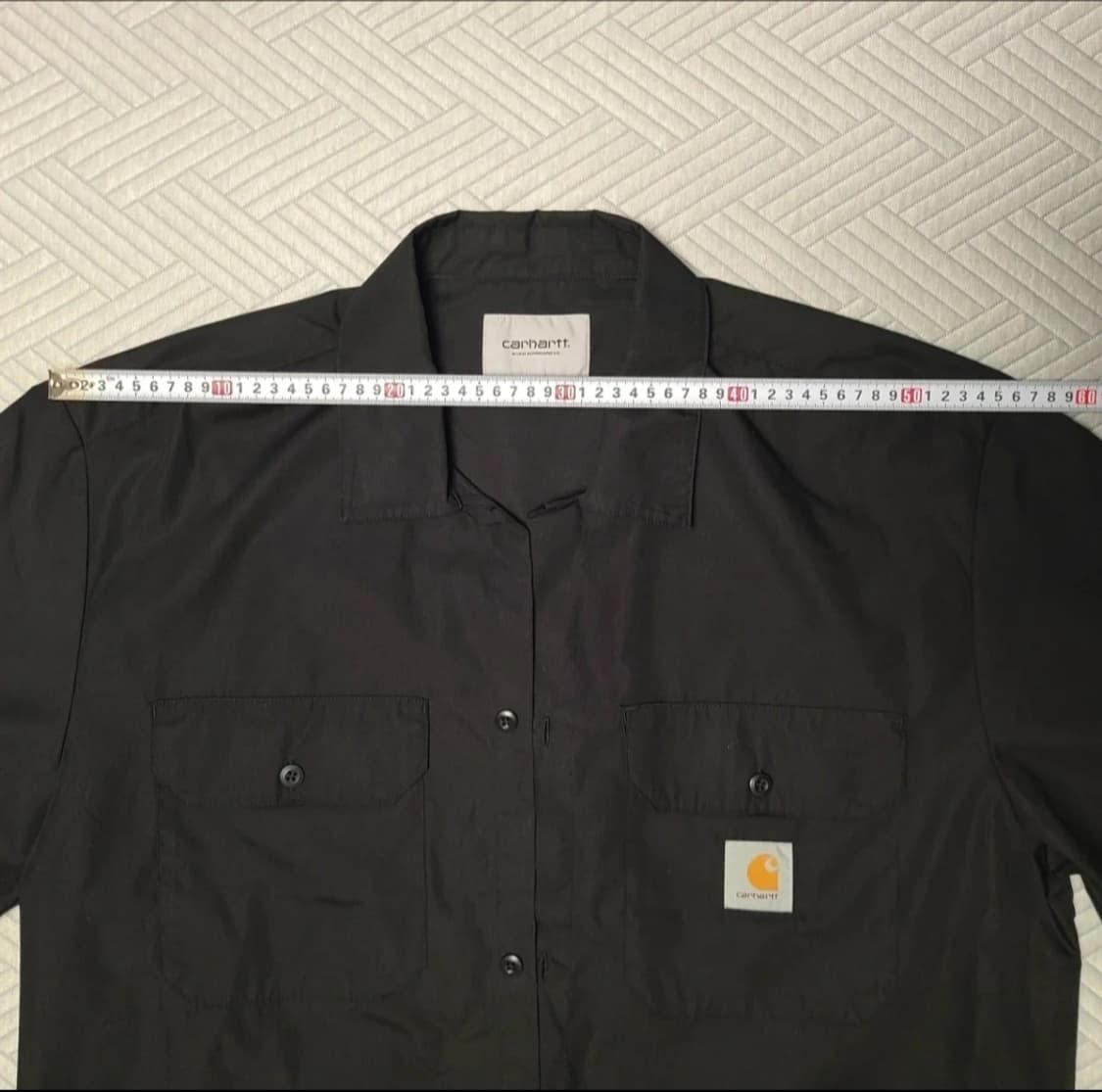 칼하트WIP 크래프트 반팔 셔츠 블랙 XL 사이즈 상품이미지4