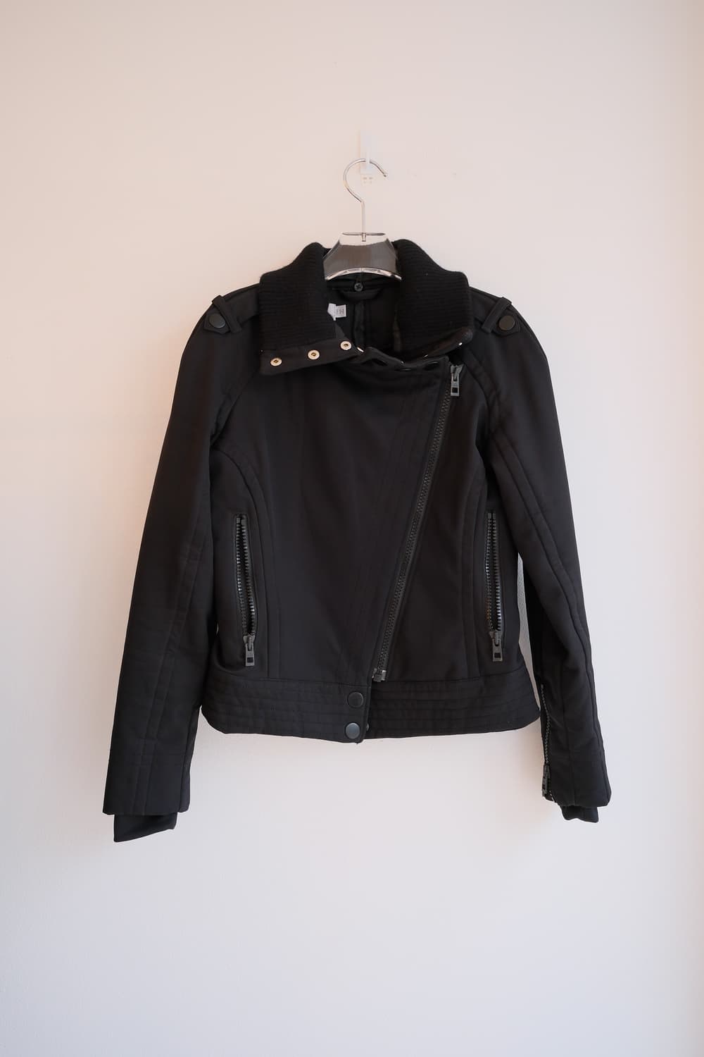 Detachable collar rider jacket 상품이미지1