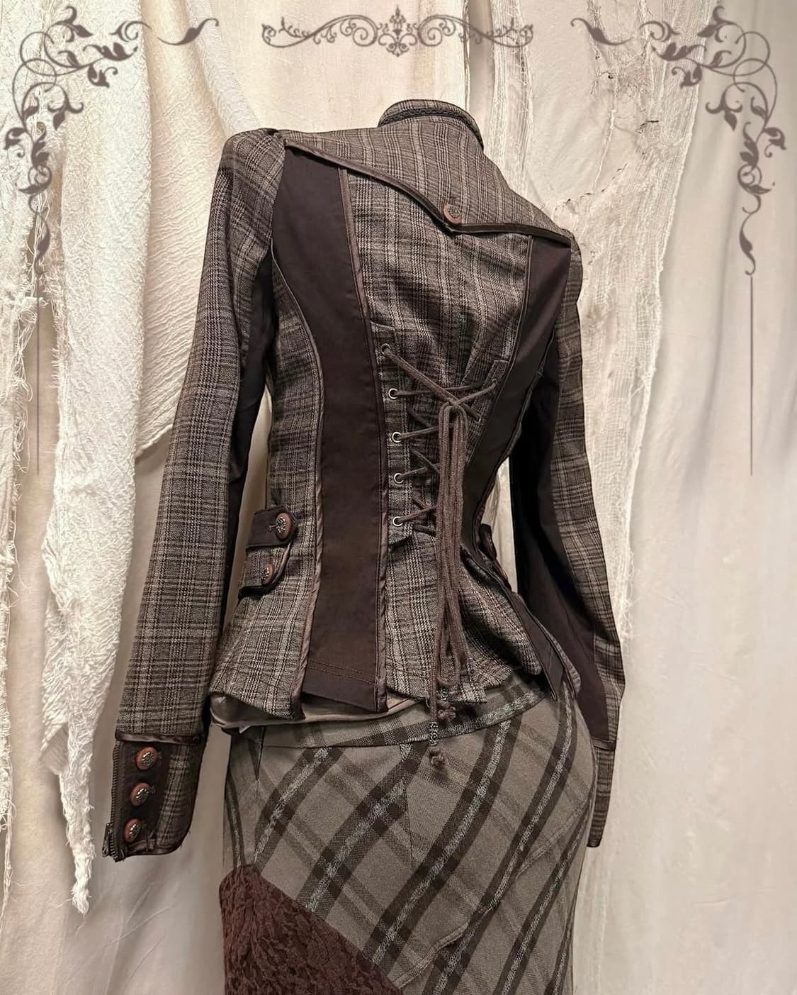 Ozz On Fairy Buckle Pointed Jacket 상품이미지2