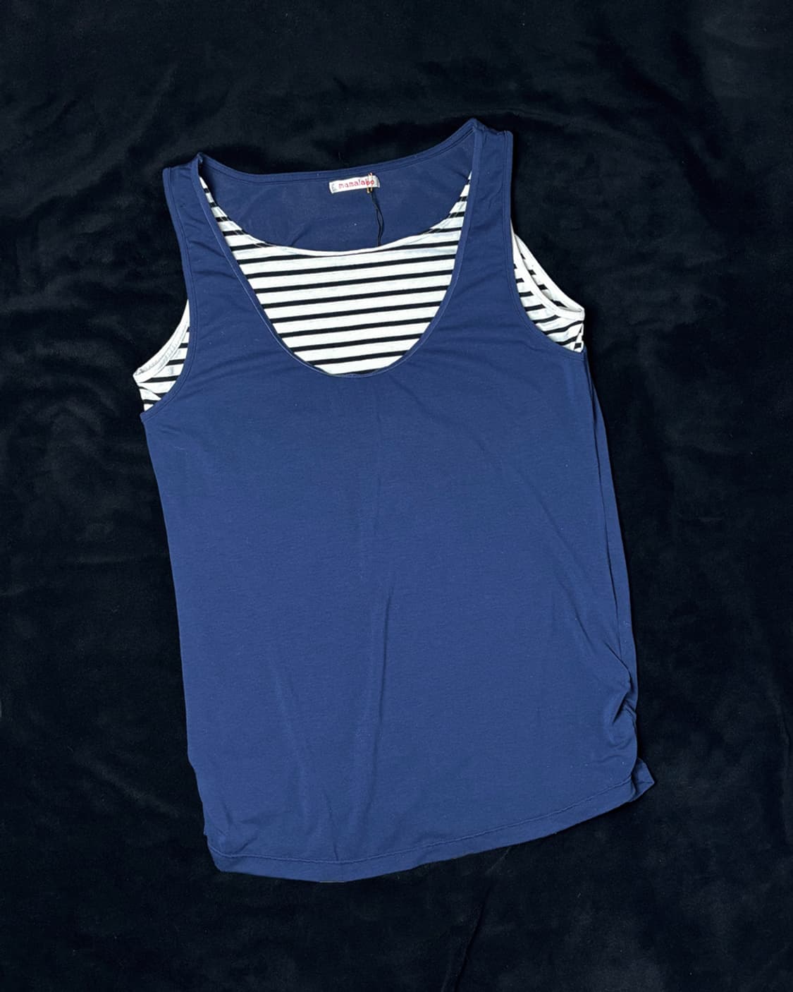 일본빈티지 Y2K 감성 레이어드 나시 티셔츠 상품이미지1