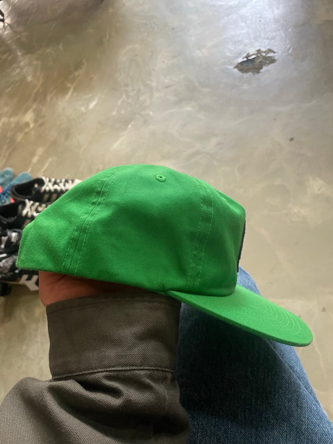 언디핏 이글 그린 캡 상품이미지5