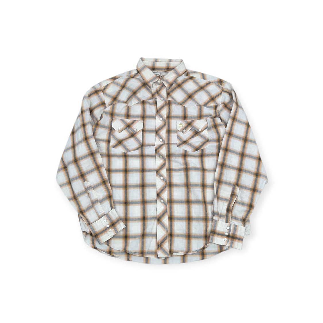 랭글러 펄 스냅 체크셔츠 상품이미지1