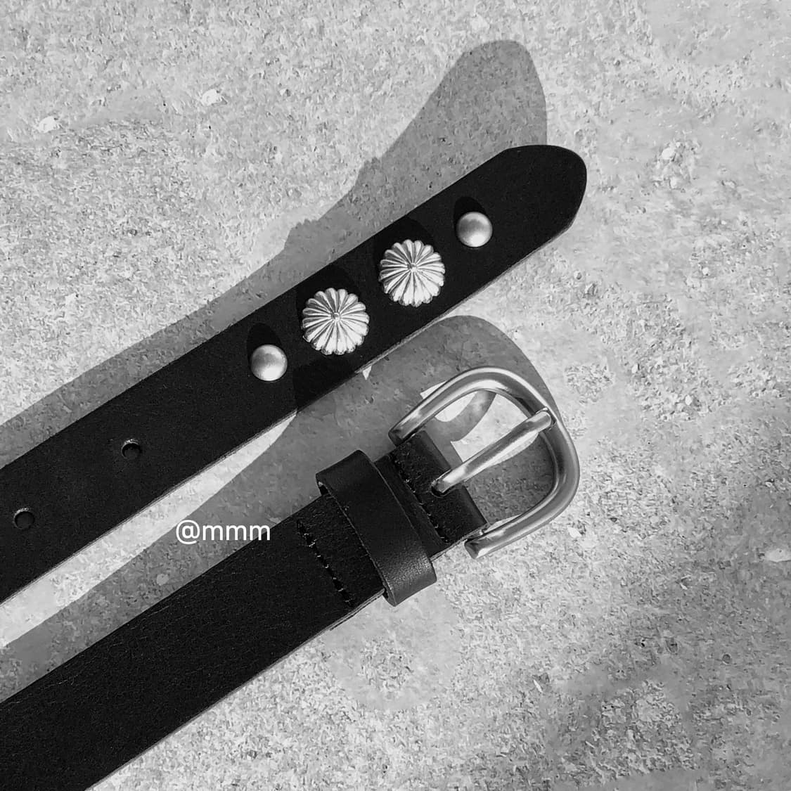 [Unisex] 찡 스터드 가죽 벨트 상품이미지6