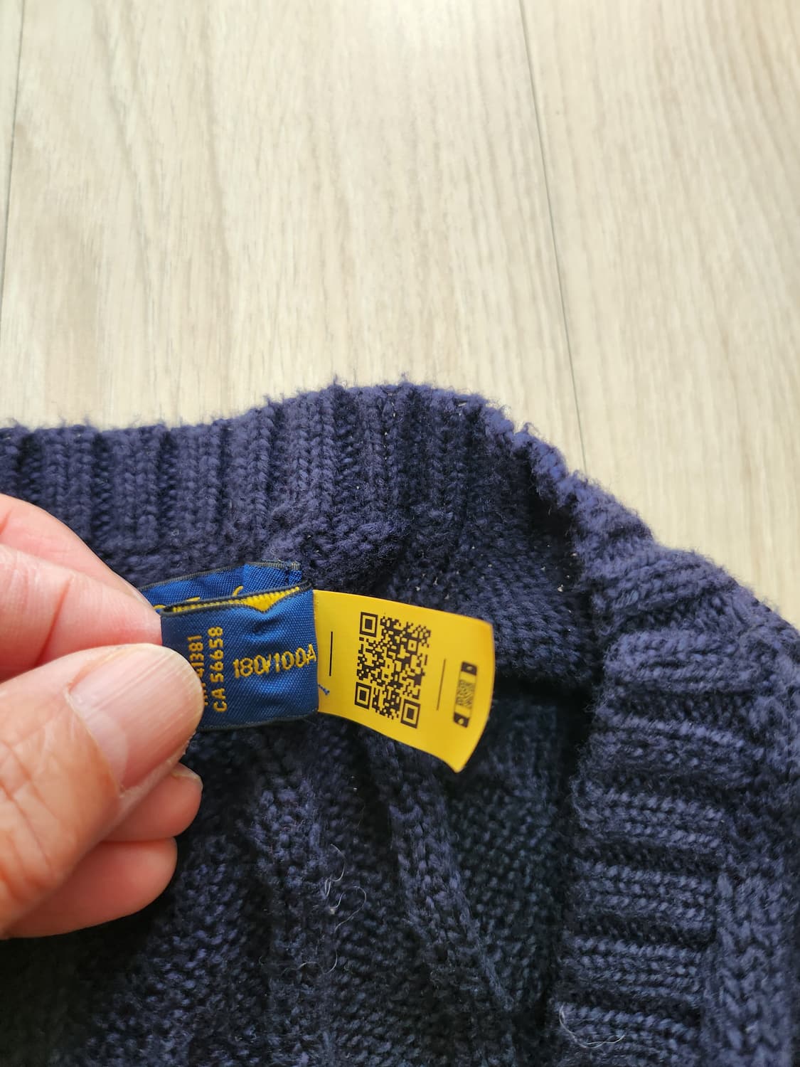 폴로랄프로렌 케이블니트 (L 상품이미지10