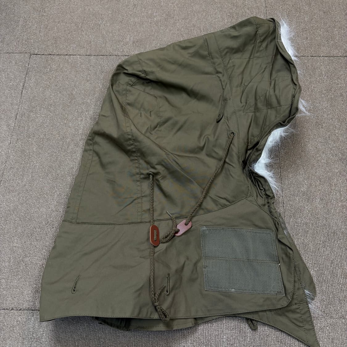 YMCL KY og-107 pur ruff 피쉬테일 개파카 후드  상품이미지6