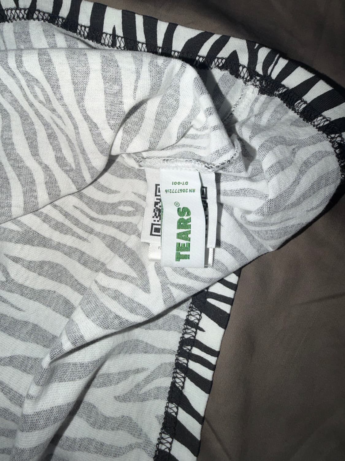 데님 티어스 x 롤링 스톤스 협업 롱슬리브 상품이미지5