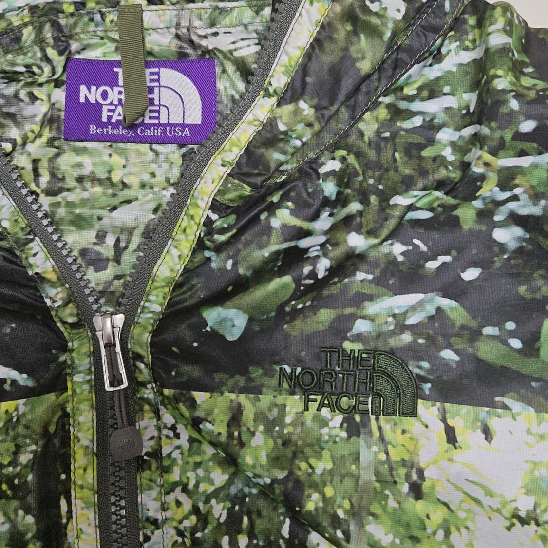 (무료배송) 노스페이스 퍼플라벨 포레스트 프린트 윈드브레이커 / S사이즈 상품이미지2