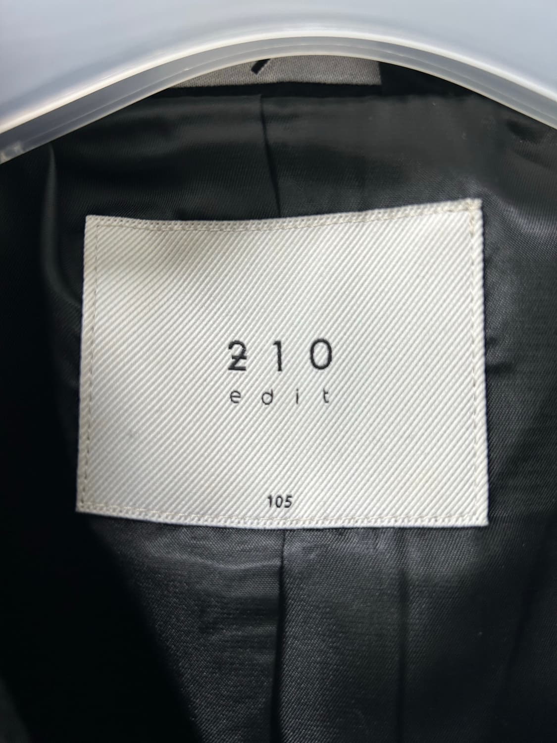 210에디트 캐시미어 발마칸 롱코트 (블랙 105) 상품이미지3