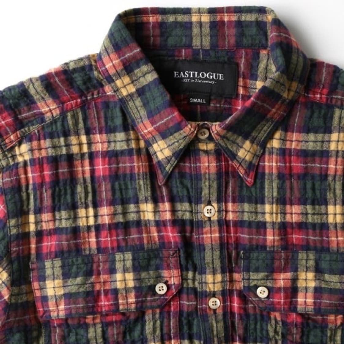 이스트로그 글램 멀티 체크 셔츠 상품이미지1