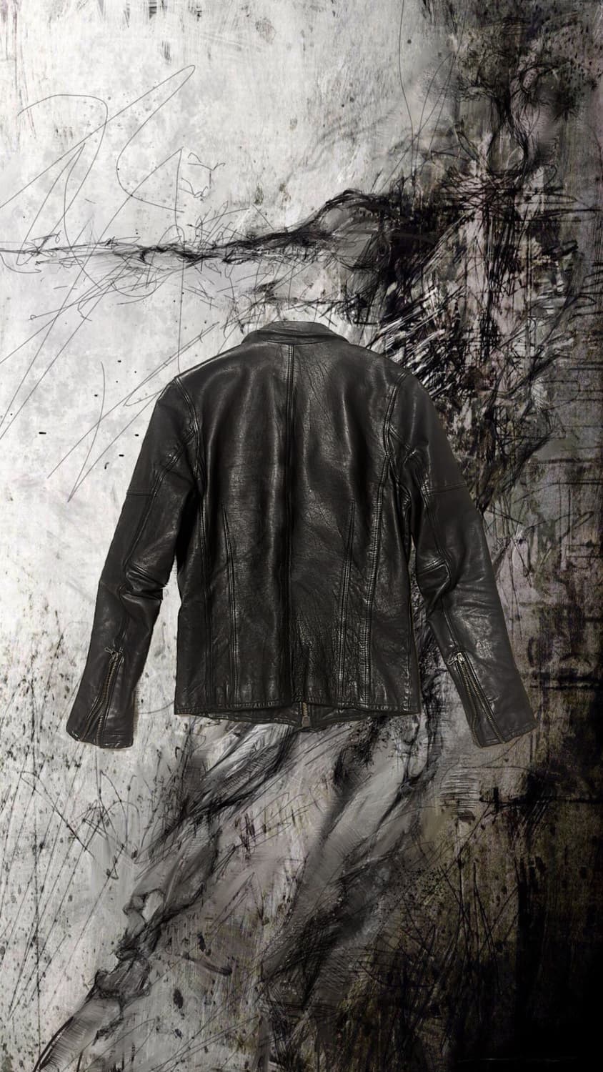 Fuga horsehide rider jacket 상품이미지2