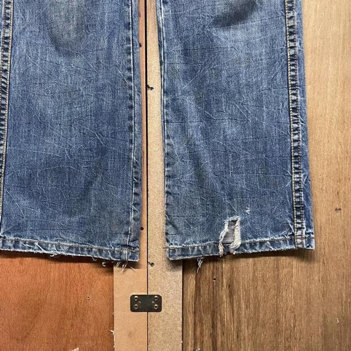 Ack the Bad 러프 웨스턴 부츠컷 데님 (32) 상품이미지5