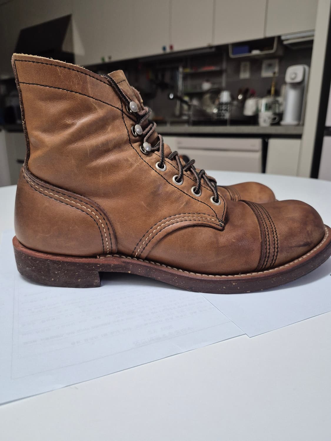 레드윙 아이언레인져 구형 8111 7.5D 255mm 판매합니다. 상품이미지4