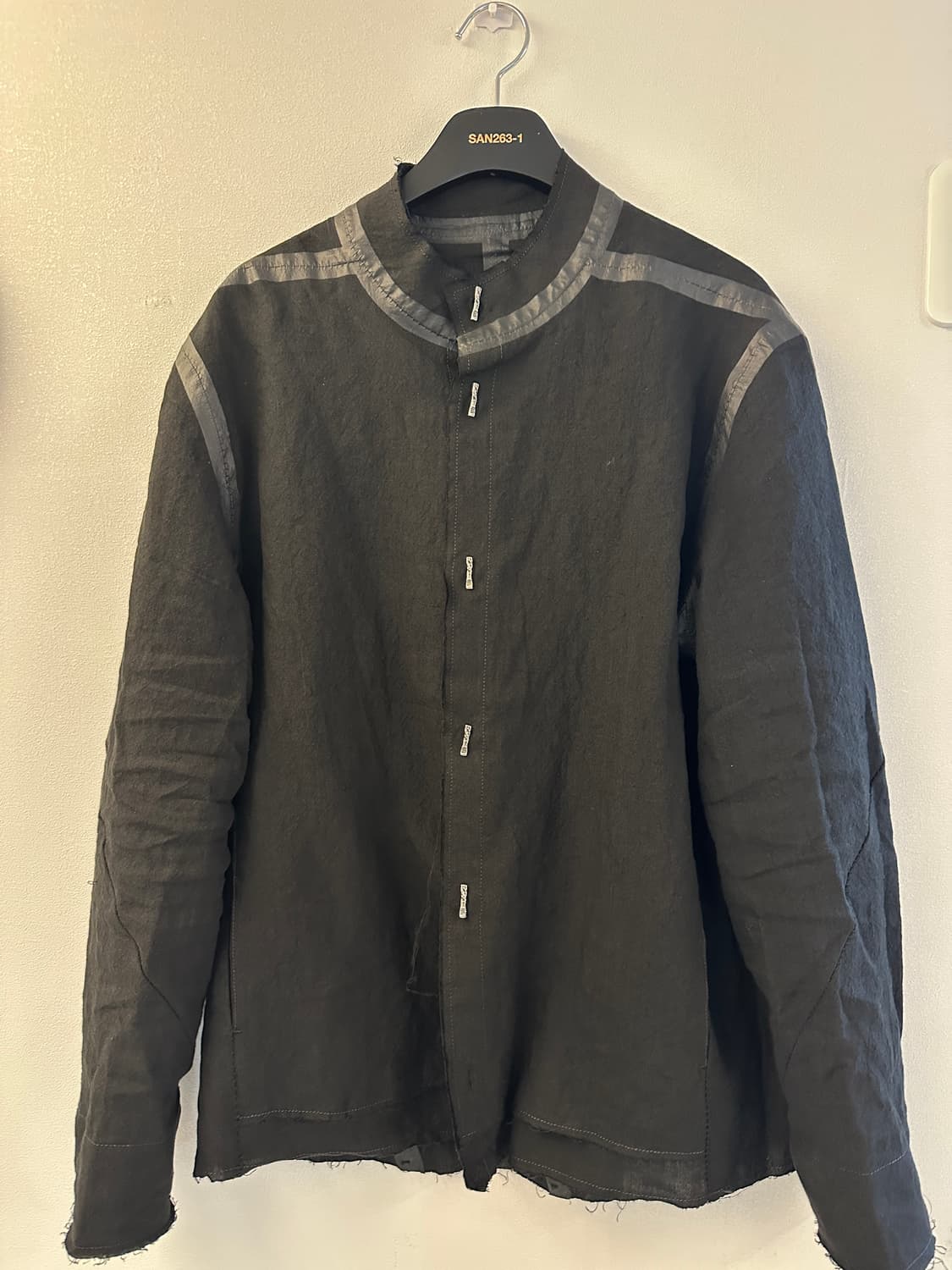 san263-1 린넨 싱글 자켓 상품이미지1