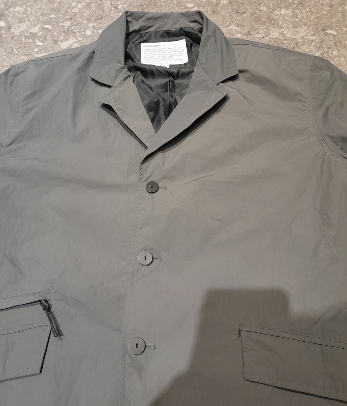 💥유니폼브릿지 나일론 자켓 그레이 (L) 상품이미지3