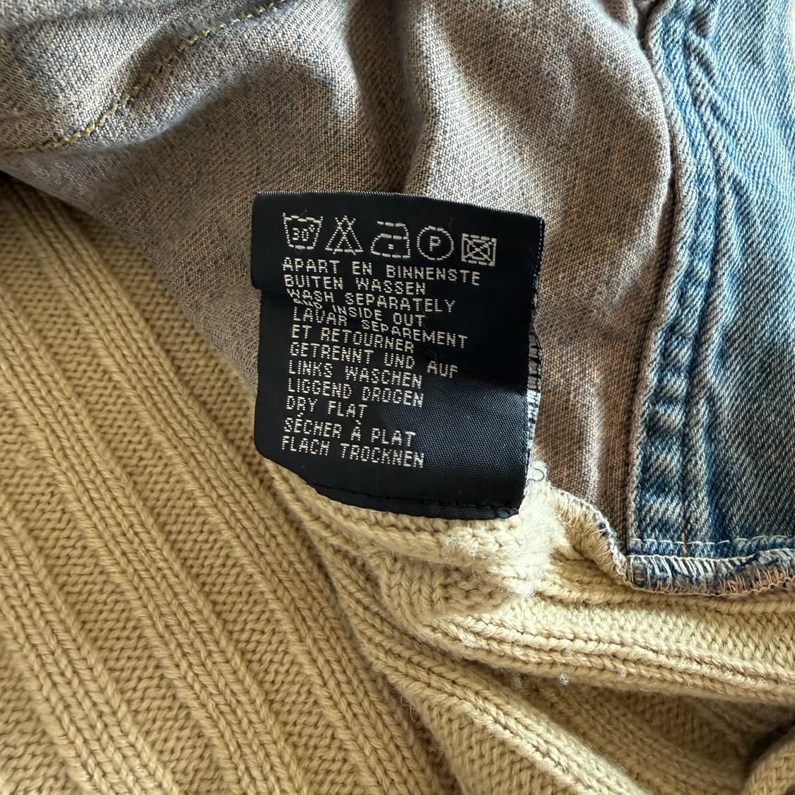 New view 니트 데님 자켓  상품이미지4