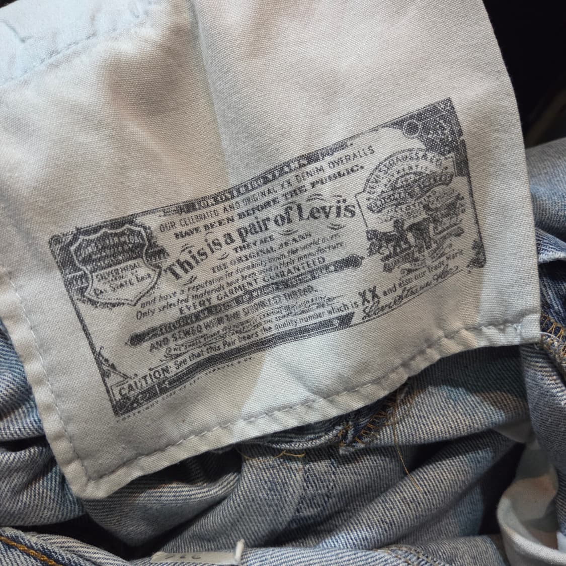 리바이스 501 데님 팬츠 상품이미지6