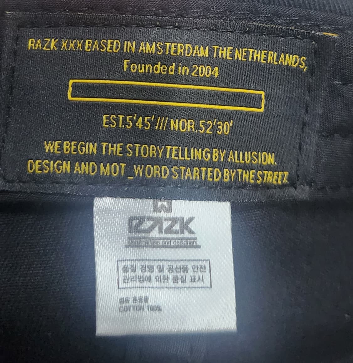 RAZK 네덜란드 자수 볼캡 상품이미지7