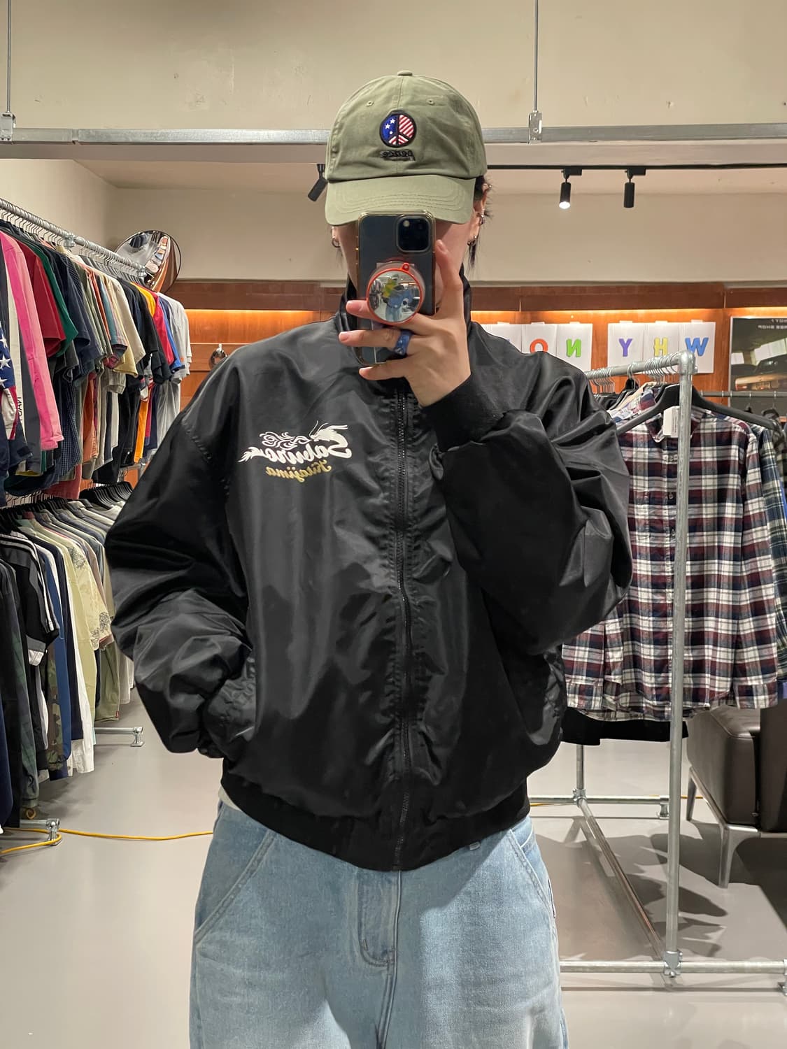 빈티지 나일론 자켓 상품이미지1