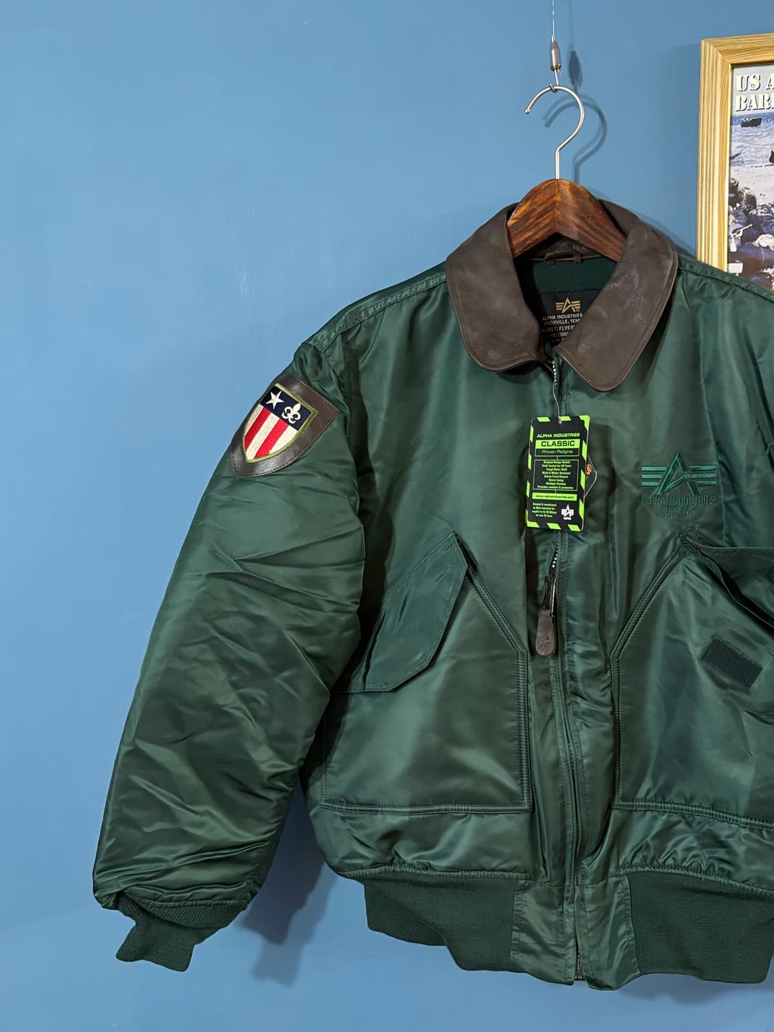 90‘s Alpha Industries FLT - 45p Flyer’s  상품이미지10