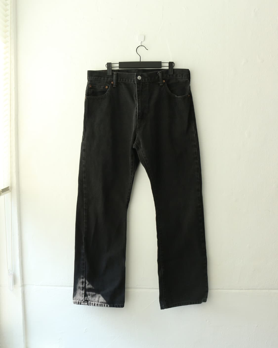 리바이스 517 블랙 부츠컷 데님 팬츠  상품이미지3