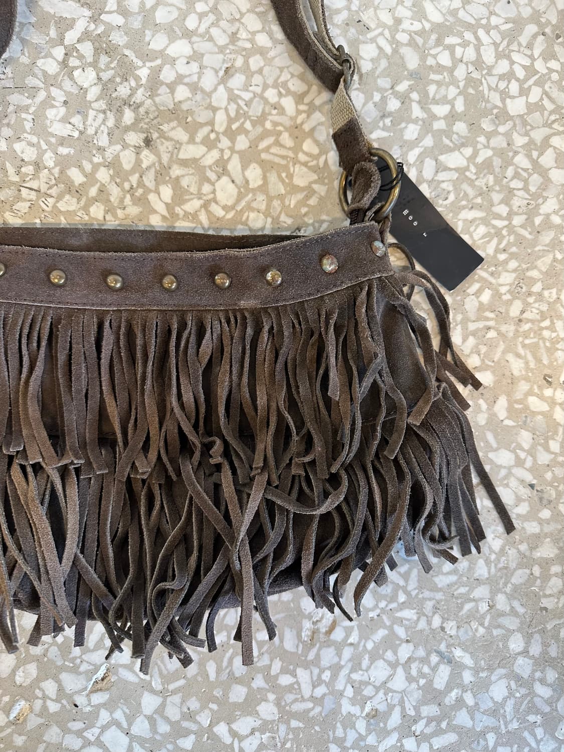 Western fringe detail shoulder bag 상품이미지3