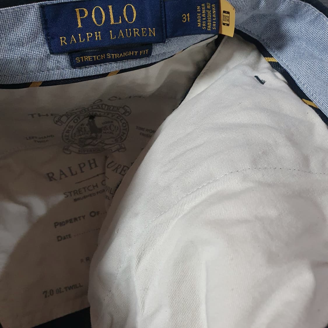 폴로 요트 프렙스터 플랫 쇼츠 반바지 31 네이비 상품이미지8