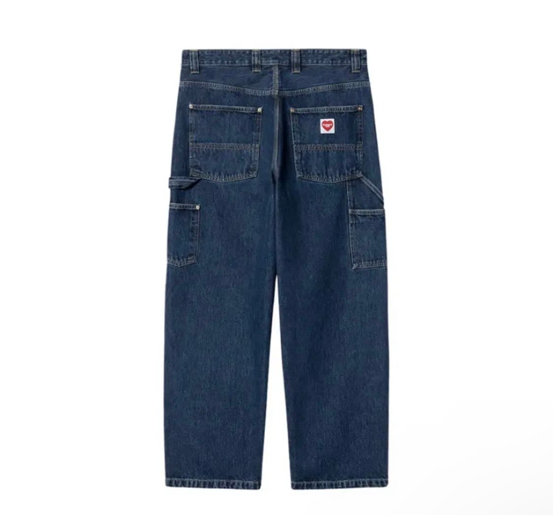 XL 칼하트 더블니 팬츠 블루 상품이미지3