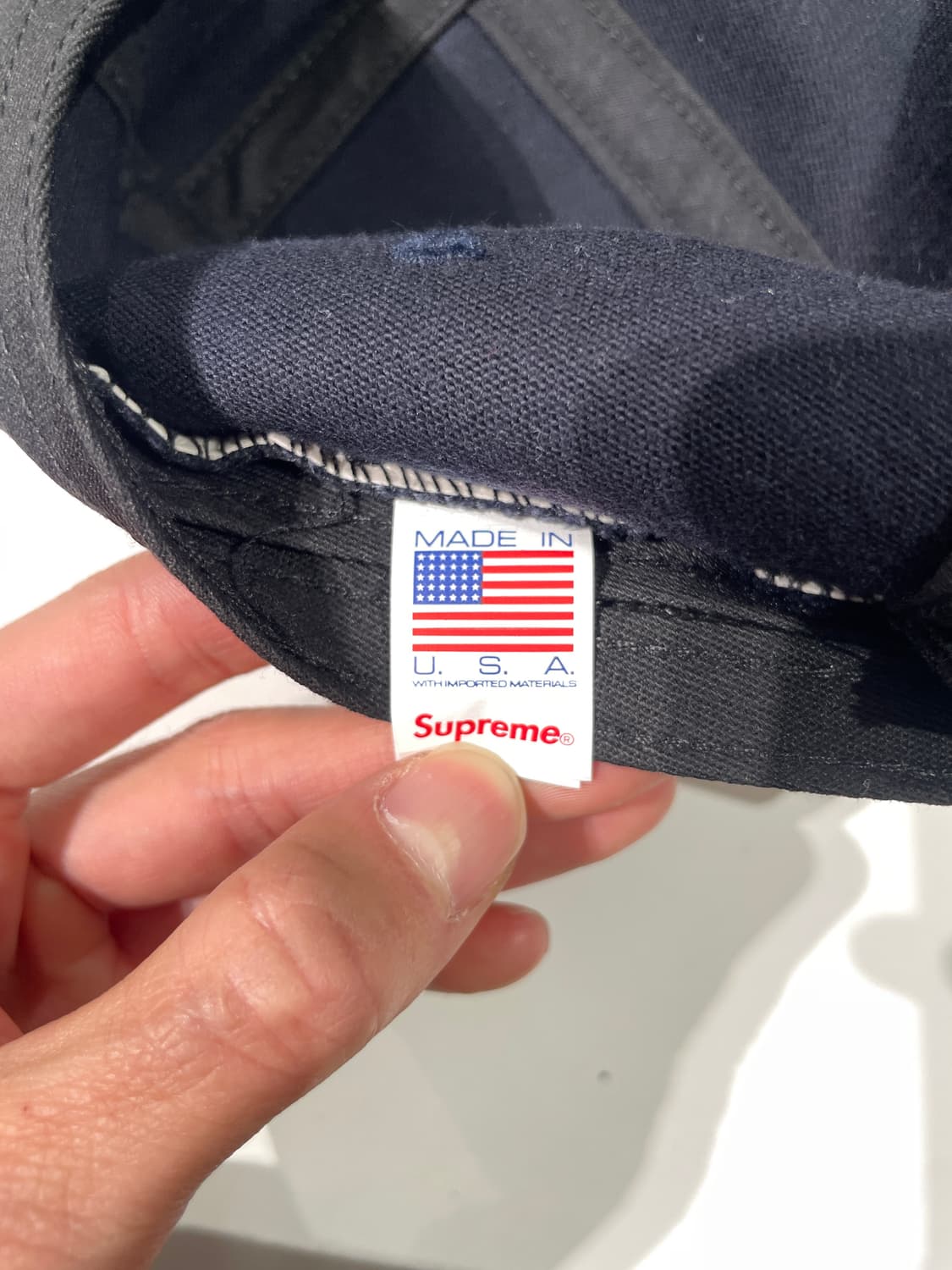 슈프림 23F/W 네이비 카키 울 캠프캡 상품이미지7