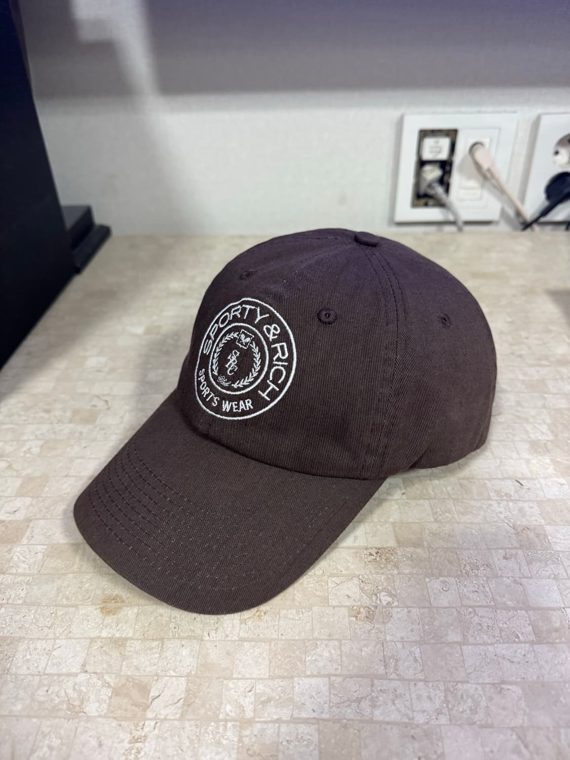 스포티앤리치 브라운 볼캡 상품이미지2