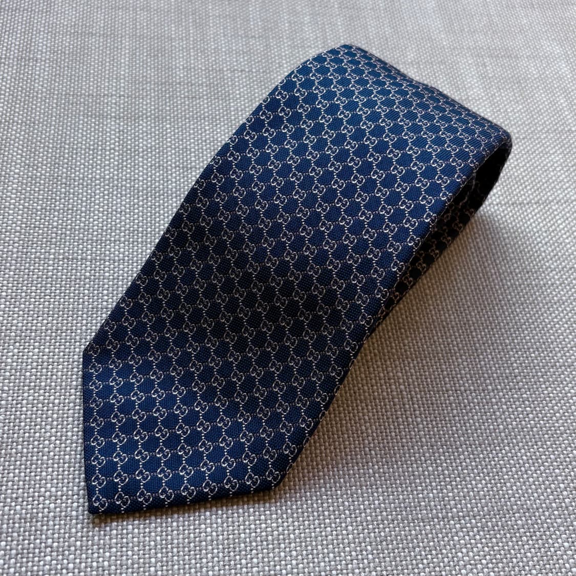 GUCCI 구찌 GG모노그램 실크 타이 상품이미지1