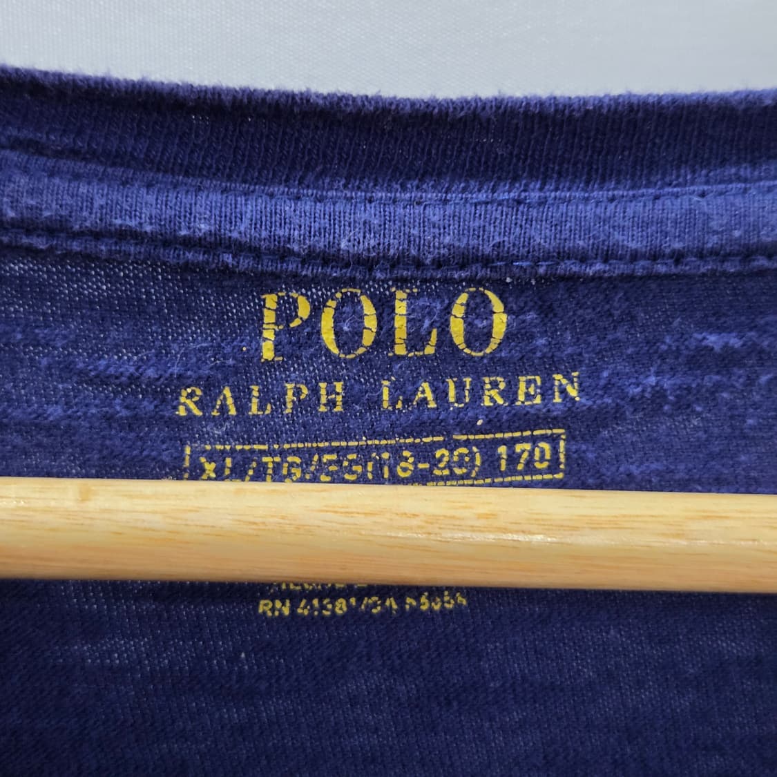 폴로랄프로렌 보이즈 원포켓 스트라이프 롱슬리브 XL/18/20 상품이미지3