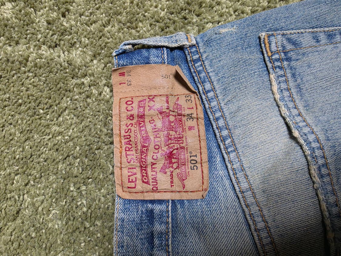 2010년판 리바이스501 호머캠벨 리미티드 에디션 상품이미지3