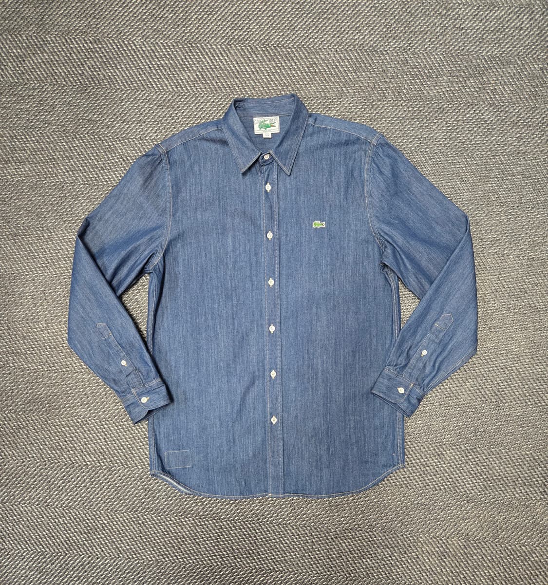 라코스테 클래식 데님 셔츠 상품이미지1