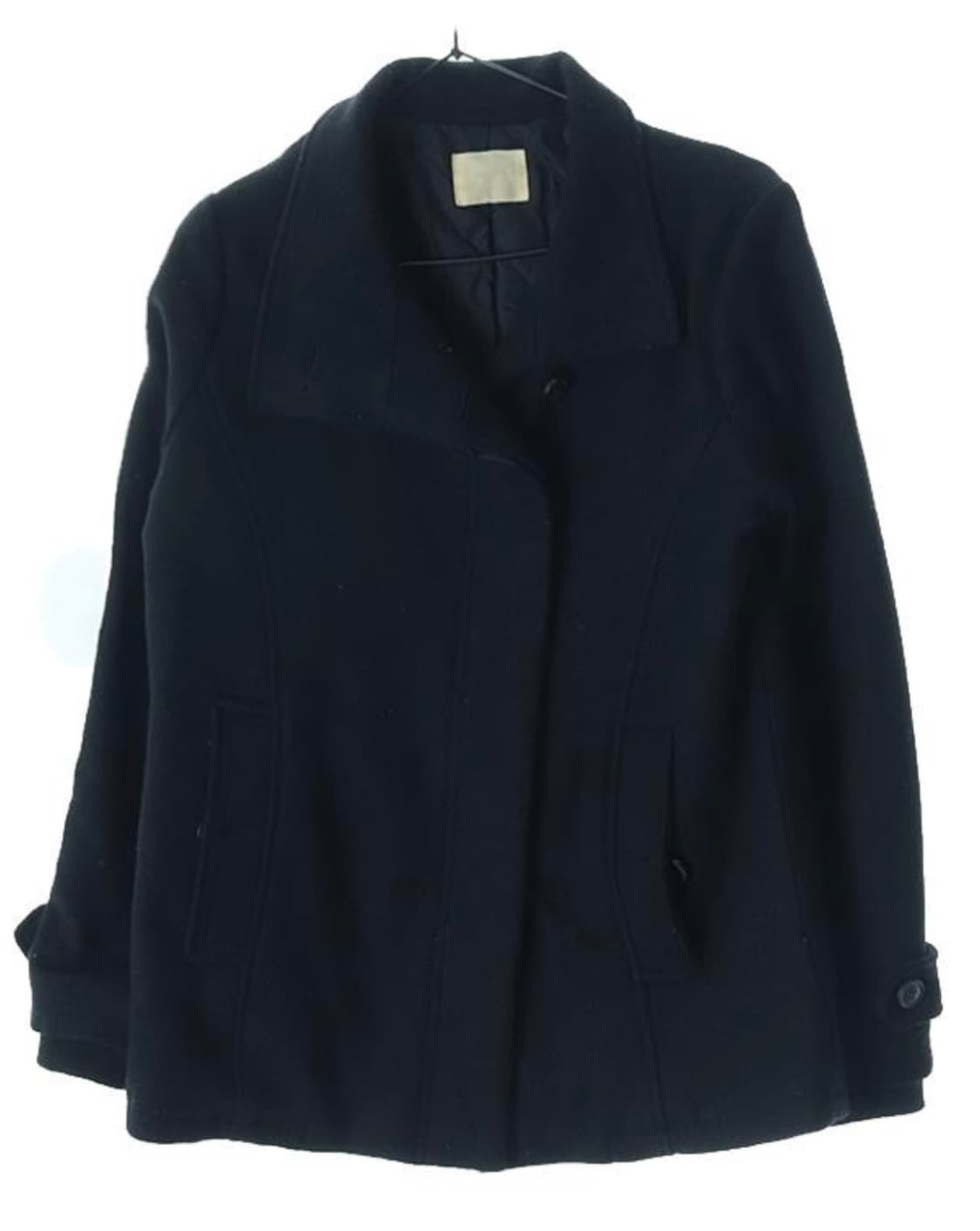 일본 빈티지 하이넥 울 코트(착샷 有) 상품이미지1