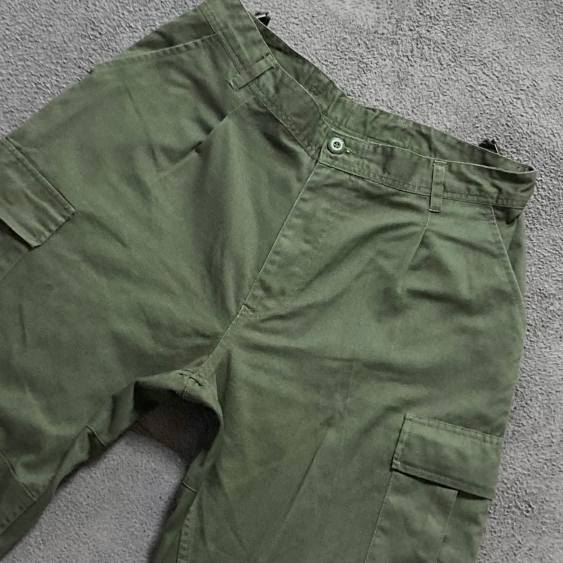 밀리터리 카키 카고팬츠 상품이미지3