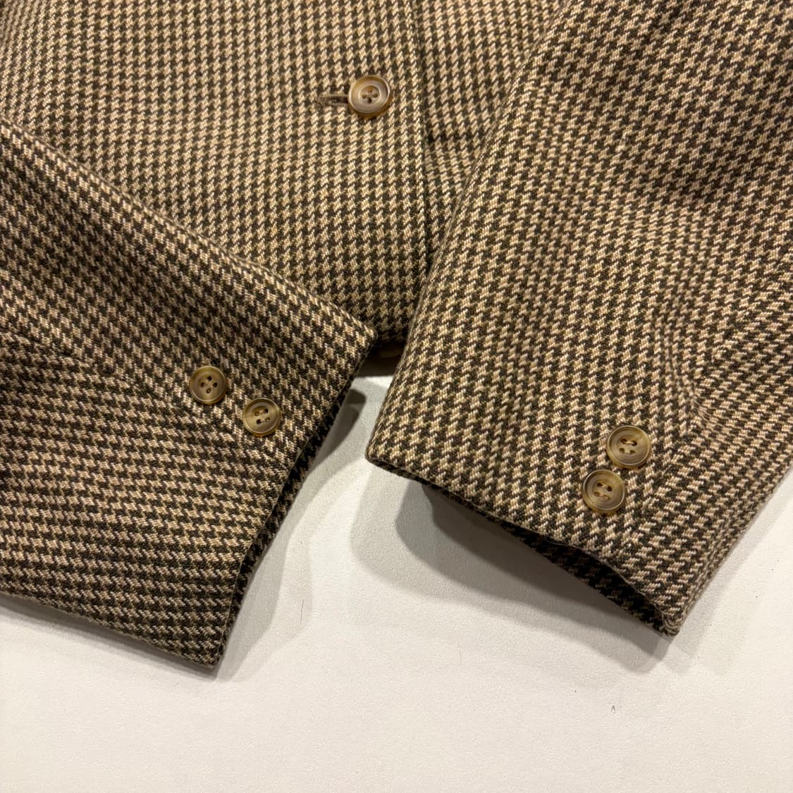 [L] 아쿠아스큐텀 하운드투스 체크 여성 자켓 B313 상품이미지6