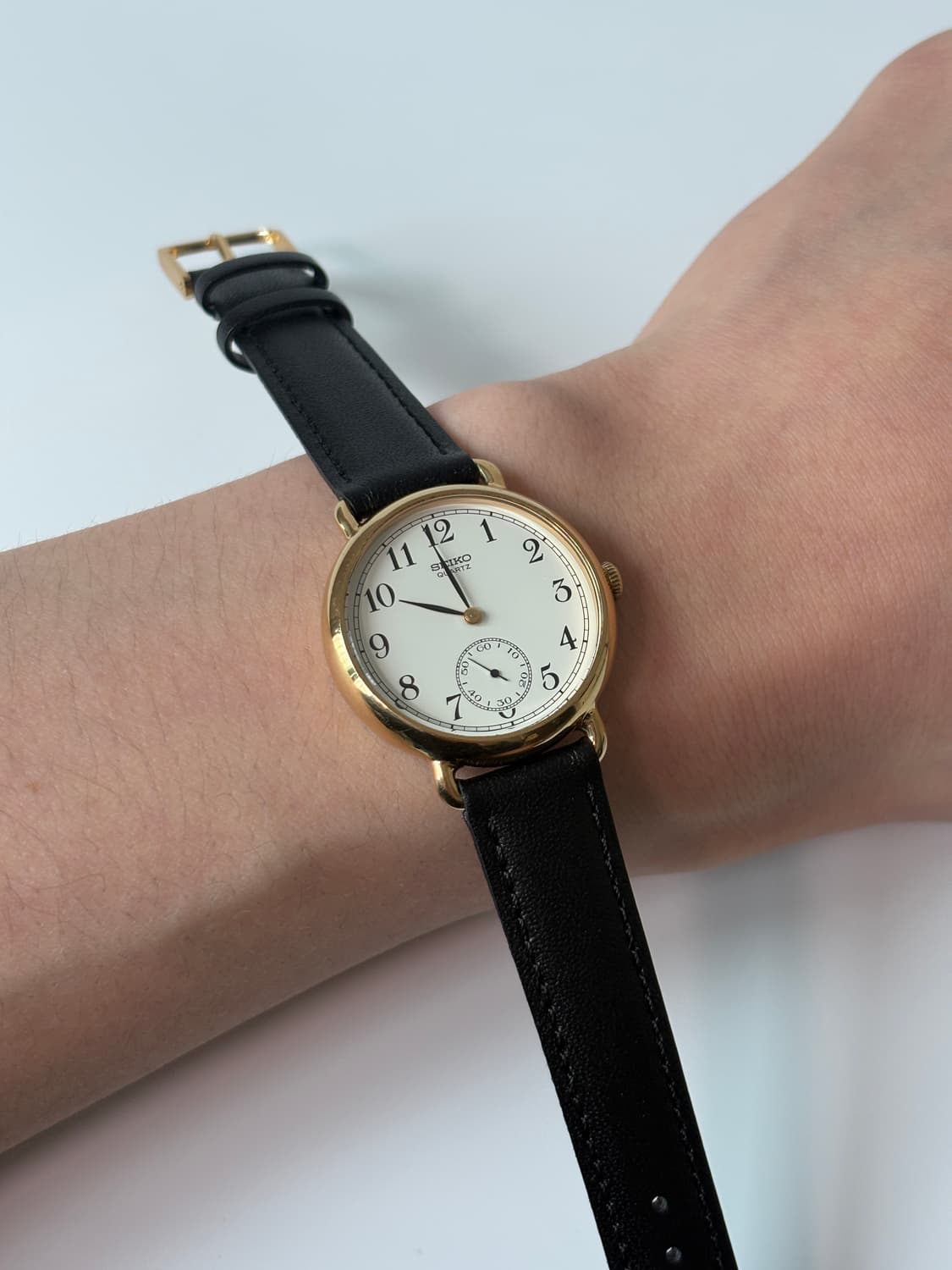 1980s Small Seconds Gold Quartz 상품이미지7