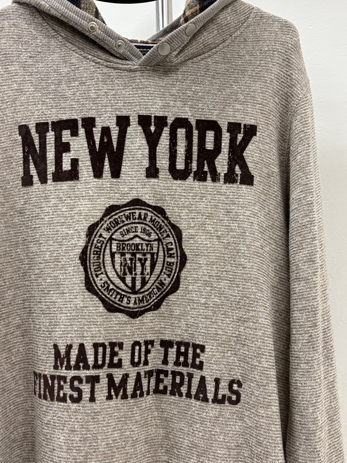 빈티지 y2k 브라운 후드티 상품이미지5