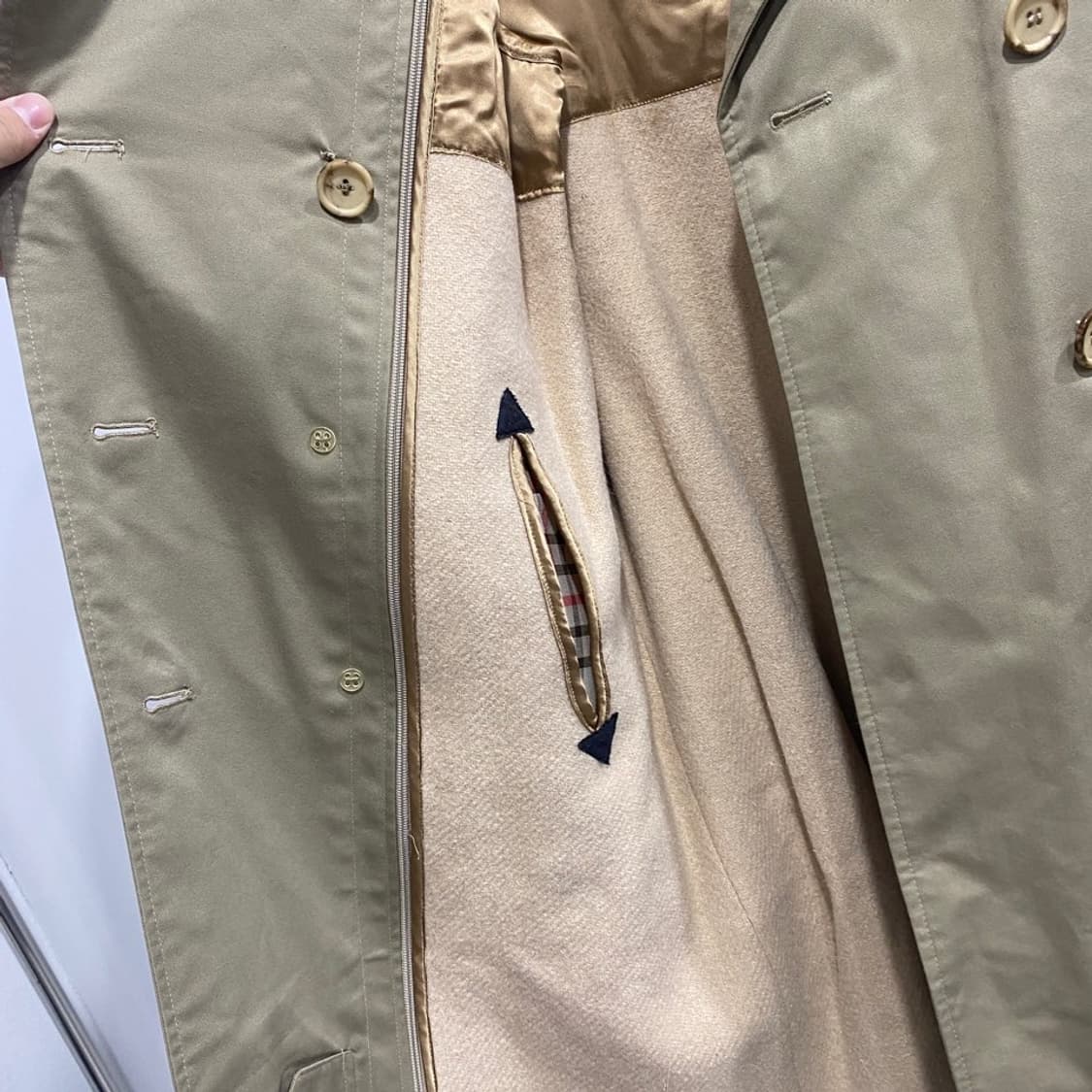 잉글랜드 더블 트랜치 코트  상품이미지5