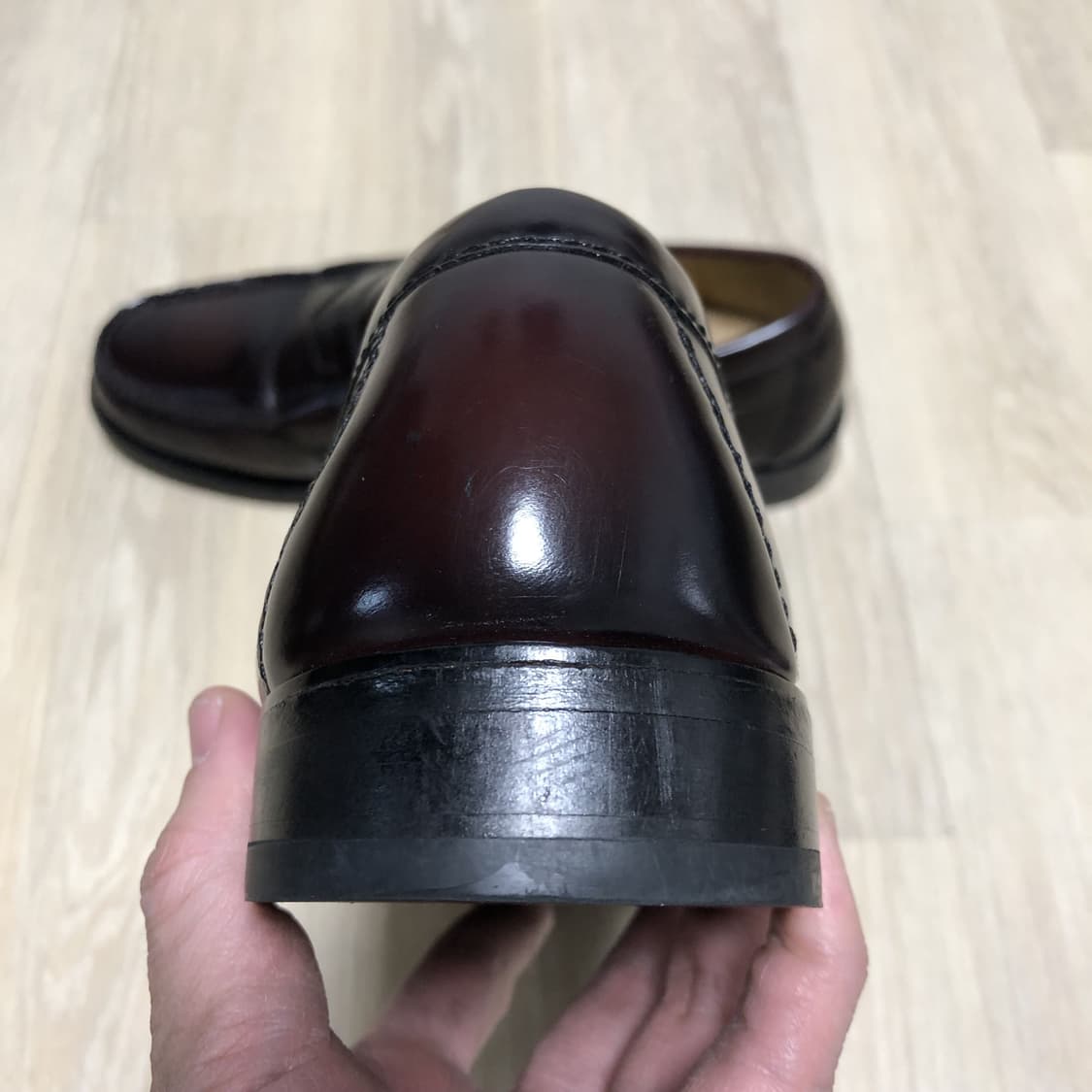 (265-270) 콜한 COLE HAAN 맨즈 핀치 페니 로퍼 버건디 상품이미지2