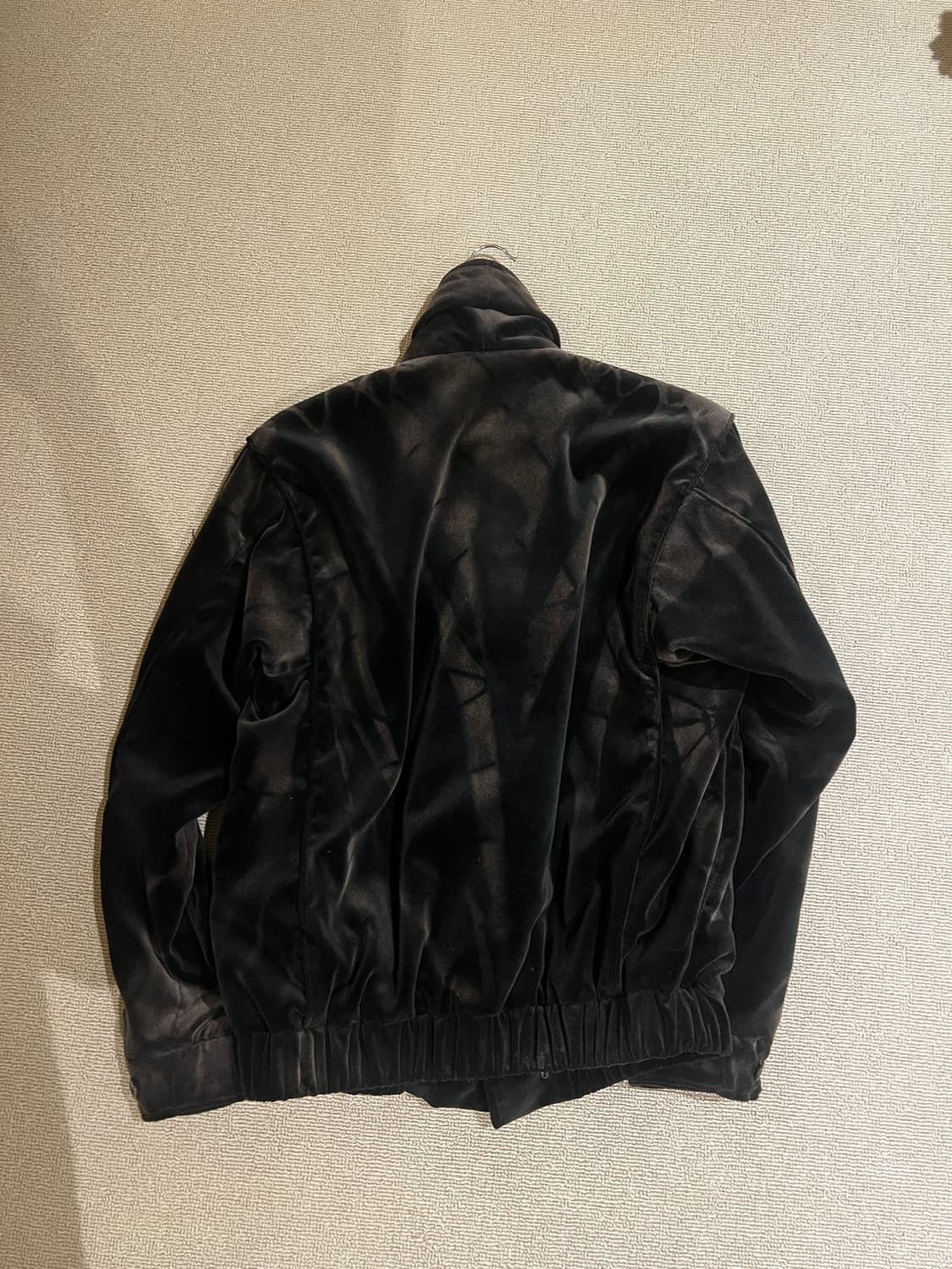 [M] 22aw jiyongkim 벨벳 봄버 상품이미지2