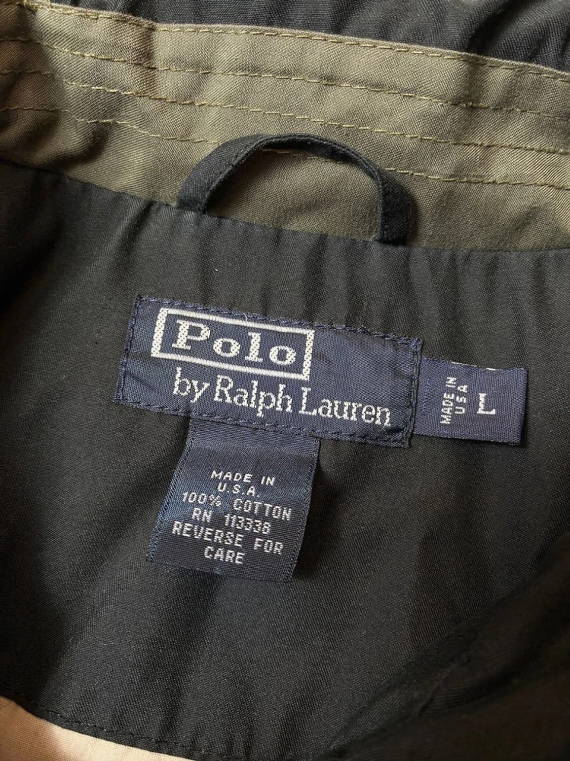 폴로 랄프로렌 00's USA 폴리쉘 스윙톱 자켓 PN6521 상품이미지7